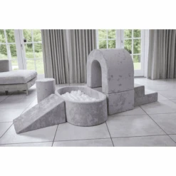 KIDKII Nordic Kogelbad, Zijde, Lichtgrijs -Kinderspeelgoed kidkii nordic kogelbad zijde lichtgrijs a375344 3