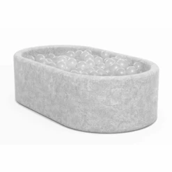 KIDKII Nordic Kogelbad, Zijde, Lichtgrijs -Kinderspeelgoed kidkii nordic kogelbad zijde lichtgrijs a375344 4