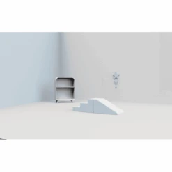 KIDKII Trap En Schuif Imitatieleer Blauw -Kinderspeelgoed kidkii trap en schuif imitatieleer blauw a375361 3