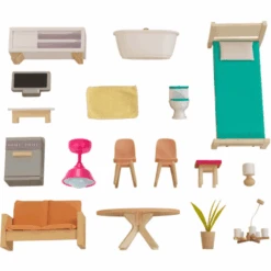 KidKraft® Dottie Poppenhuis 7 KidKraft® Dottie Poppenhuis -Kinderspeelgoed kidkraft dottie poppenhuis a272701 2