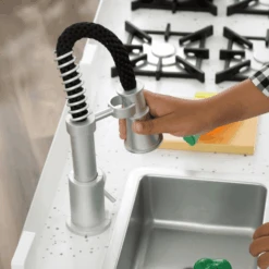 Kidkraft® Houten Kinderkeuken Little Cook's Work Station -Kinderspeelgoed kidkraft houten kinderkeuken little cooks work station a272783 2