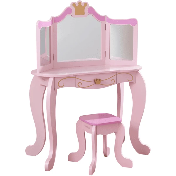 KidKraft® Prinses Kaptafel & Stoel 1 KidKraft® Prinses Kaptafel & Stoel