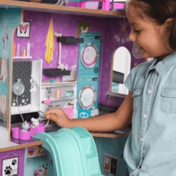 Kidkraft® Purrfect Huisdieren-poppenhuis 9 Kidkraft® Purrfect Huisdieren-poppenhuis -Kinderspeelgoed kidkraft purrfect huisdieren poppenhuis a376900 4