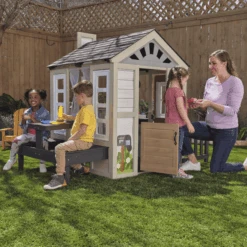 Kidkraft ® Speelhuisje Knus Gezellig Haard -Kinderspeelgoed kidkraft speelhuisje knus gezellig haard a415306 4