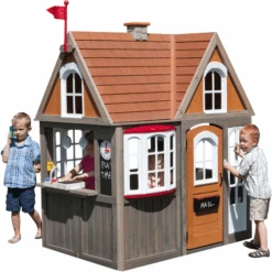 Kidkraft® Tuinspeelhuis Greystone Cottage -Kinderspeelgoed kidkraft tuinspeelhuis greystone cottage a250803 3