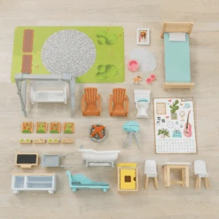 Kidkraft®Poppenhuis Hallie -Kinderspeelgoed kidkraftpoppenhuis hallie a278342 4