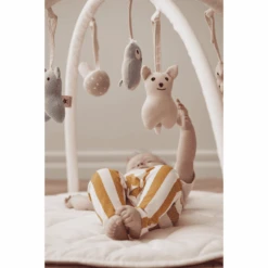 Kids Concept ® Babygym Textiel Natuurlijke Wit -Kinderspeelgoed kids concept babygym textiel natuurlijke wit a309105 4