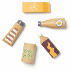 Kids Concept ® Fles En Blik Set -Kinderspeelgoed kids concept fles en blik set a367728 2