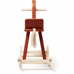 Kids Concept ® Schommelpaard Orange - Rood Carl Larsson -Kinderspeelgoed kids concept schommelpaard orange rood carl larsson a368131 4