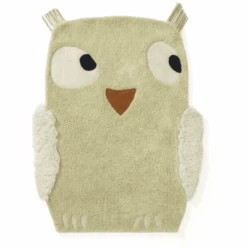 Kids Concept ® Tapijt Uil Edvin, Wit