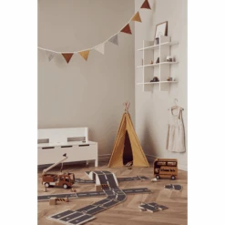 Kids Concept ® Tipi Tent 160 Cm Hoog Geel -Kinderspeelgoed kids concept tipi tent 160 cm hoog geel a309451 4