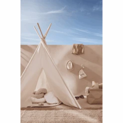 Kids Concept ® Tipi Tent Beige -Kinderspeelgoed kids concept tipi tent beige a367668 4