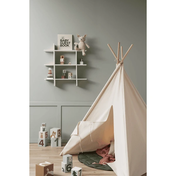 Kids Concept Tipi Tent, Grijs 3 Kids Concept Tipi Tent, Grijs - Afbeelding 3