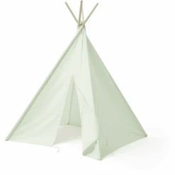 Kids Concept ® Tipi Tent Lichtgroen 7 Kids Concept ® Tipi Tent Lichtgroen -Kinderspeelgoed kids concept tipi tent lichtgroen a367672 2