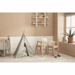 Kids Concept ® Tipi Tent Mini Lichtgroen -Kinderspeelgoed kids concept tipi tent mini lichtgroen a367681 2