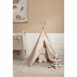 Kids Concept ® Tipi Tent Mini Lichtroze -Kinderspeelgoed kids concept tipi tent mini lichtroze a367679 3