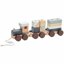 Kids Concept Trein Met Blokken, Edvin 9 Kids Concept Trein Met Blokken, Edvin -Kinderspeelgoed kids concept trein met blokken edvin a224876 4