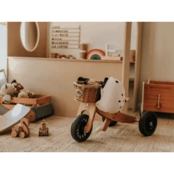 Kinderfeets ® 2-in-1 Driewieler Tiny Tot, Bamboe -Kinderspeelgoed kinderfeets 2 in 1 driewieler tiny tot bamboe a294344 2