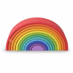 Kinderfeets ® Bogen Regenboog - Stapelbare Houten Bogen -Kinderspeelgoed kinderfeets bogen regenboog stapelbare houten bogen a310684 3