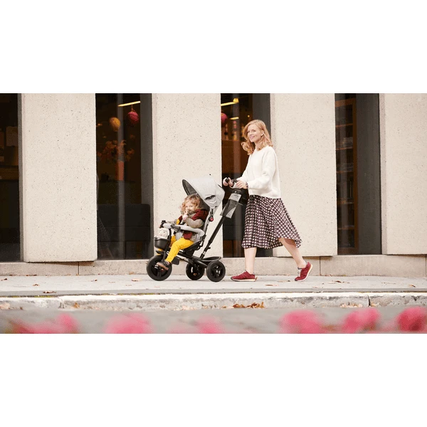 Kinderkraft 6 In 1 Driewieler Aveo, Anthracite Limited Edition 2 Kinderkraft 6 In 1 Driewieler Aveo, Anthracite Limited Edition - Afbeelding 2