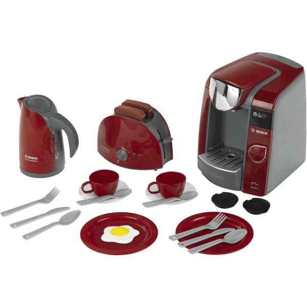 KLEIN BOSCH Speelgoed Ontbijtset Met Tassimo Koffiezetapparaat 1 KLEIN BOSCH Speelgoed Ontbijtset Met Tassimo Koffiezetapparaat