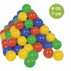 Knorr® Speelgoed Ballenset 100 Ballen Color Ful -Kinderspeelgoed knorr speelgoed ballenset 100 ballen color ful a331100 4