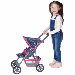 Knorr® Toys Poppenbuggy Liba - Star Blue 7 Knorr® Toys Poppenbuggy Liba - Star Blue -Kinderspeelgoed knorr toys poppenbuggy liba star blue a262310 2