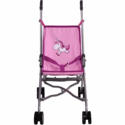 Knorr® Toys Poppenwagen Sim - Uma De Eenhoorn, Roze -Kinderspeelgoed knorr toys poppenwagen sim uma de eenhoorn roze a268659 2