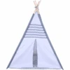 Knorr®toys Tipi Zigzag, Grijs/wit
