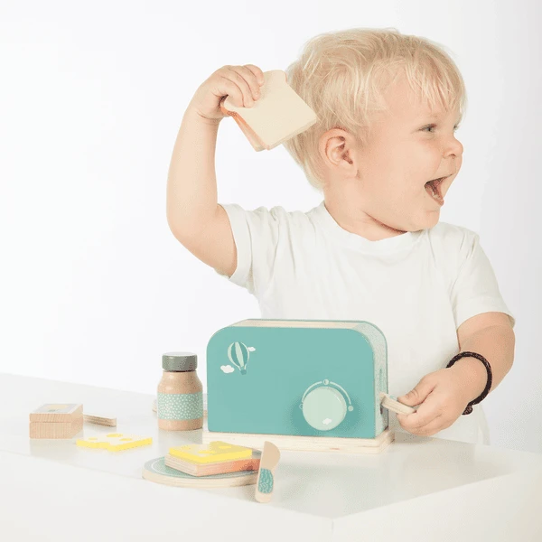 Label-Label - Houten Broodrooster - Groen 4 Label-Label - Houten Broodrooster - Groen - Afbeelding 4