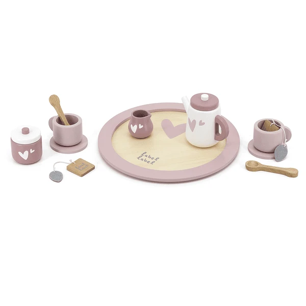 Label-Label - Theeset Roze 2 Label-Label - Theeset Roze - Afbeelding 2
