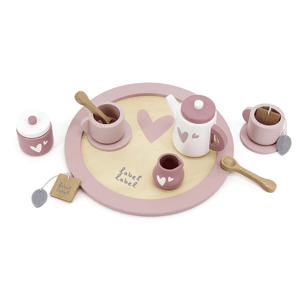 Label-Label - Theeset Roze 3 Label-Label - Theeset Roze - Afbeelding 3