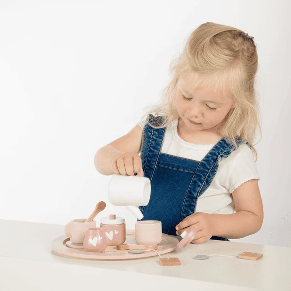 Label-Label - Theeset Roze 4 Label-Label - Theeset Roze - Afbeelding 4