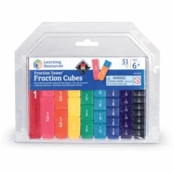 Learning Resources ® Breuk Toren Breuk Kubussen -Kinderspeelgoed learning resources breuk toren breuk kubussen a361395 4