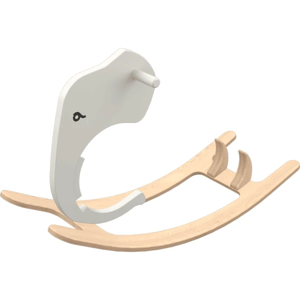 LEG & GO Opzetstuk Schommelolifant, Grijs 1 LEG & GO Opzetstuk Schommelolifant, Grijs