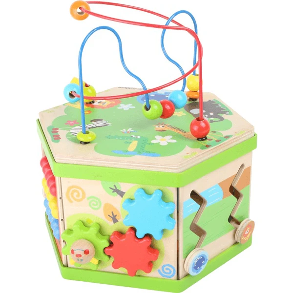 Small Foot LEGLER Motoriekkubus Safari 2 Small Foot LEGLER Motoriekkubus Safari - Afbeelding 2