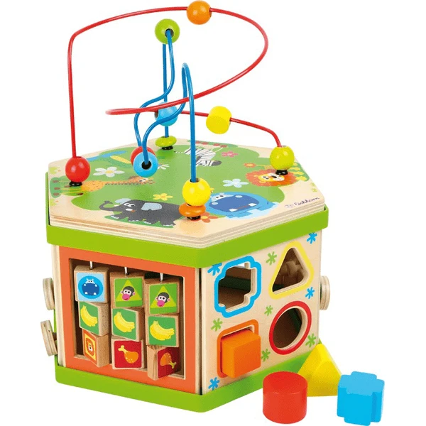 Small Foot LEGLER Motoriekkubus Safari 1 Small Foot LEGLER Motoriekkubus Safari