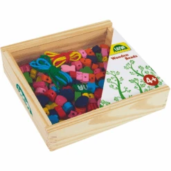 LENA Creatief - Houten Kralen Houten Kralen Houten Kistje 7 LENA Creatief - Houten Kralen Houten Kralen Houten Kistje -Kinderspeelgoed lena creatief houten kralen houten kralen houten kistje a099907 2