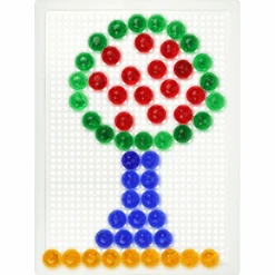 LENA ® Mozaïek Set Transparant 15 Mm -Kinderspeelgoed lena mozaiek set transparant 15 mm a337389 2