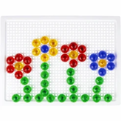 LENA ® Mozaïek Set Transparant 15 Mm -Kinderspeelgoed lena mozaiek set transparant 15 mm a337389 4