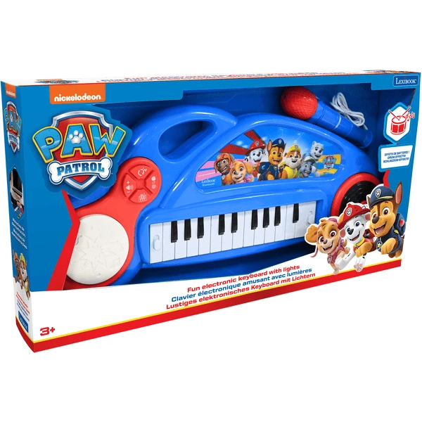 LEXIBOOK Paw Patrol Electronic Key Board Drumpad En Lichteffecten 1 LEXIBOOK Paw Patrol Electronic Key Board Drumpad En Lichteffecten