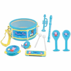 LEXIBOOK Peppa Pig Muziekset Met Zeven Instrumenten 8 LEXIBOOK Peppa Pig Muziekset Met Zeven Instrumenten -Kinderspeelgoed lexibook peppa pig muziekset met zeven instrumenten a320467 3