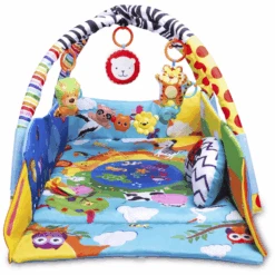 Lionelo - Play Arch Anika Plus Blue/ Yellow