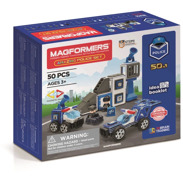 MAGFORMERS® Amazing Police Set 1 MAGFORMERS® Amazing Police Set