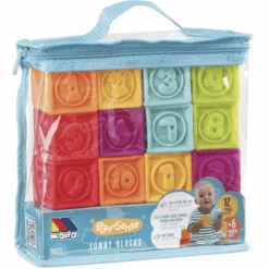 MOLTO Sensorische Kubussen Met Cijfers - 12 Stuks