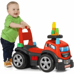 MOLTO Vrachtwagen Scooter Voertuig 3 In 1 Rood -Kinderspeelgoed molto vrachtwagen scooter voertuig 3 in 1 rood a397824 2