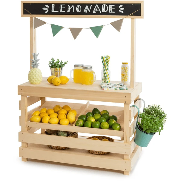 MUDDY BUDDY Speelgoedwinkel Voor Buiten "Garden Friend" Naturel 1 MUDDY BUDDY Speelgoedwinkel Voor Buiten "Garden Friend" Naturel