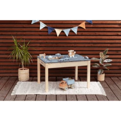 MUDDY BUDDY Speeltafel Voor Buiten "Race Runner " Naturel Lavagrijs -Kinderspeelgoed muddy buddy speeltafel voor buiten race runner naturel lavagrijs a412717 3