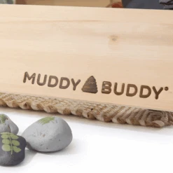 MUDDY BUDDY Speeltent Tipi Vor Buiten " Dreamer" Naturel - Warm Grijs -Kinderspeelgoed muddy buddy speeltent tipi vor buiten dreamer naturel warm grijs a412373 2