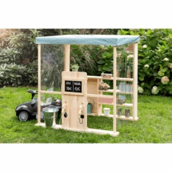 MUDDY BUDDY Speelwinkel Tankstation Voor Buiten "Bubble Catcher" Naturel - Saliegroen -Kinderspeelgoed muddy buddy speelwinkel tankstation voor buiten bubble catcher naturel saliegroen a412377 3